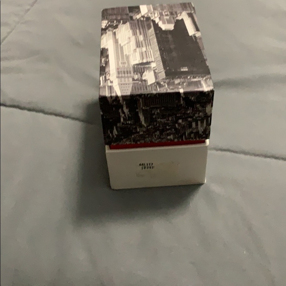 Caravelle New York Rose Gold Crystal Bezel Watch